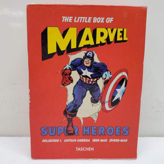 Marvel Comics Little Box of Super Heroes Books Set image number 1