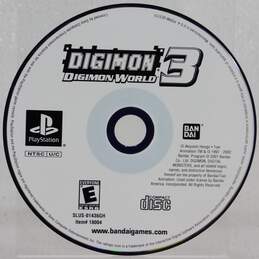 Digimon World 3 Greatest Hits Sony PlayStation Game Only