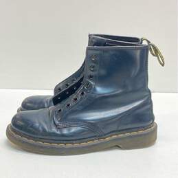 Dr. Martens 1460 Smooth Leather Combat Boots Teal Green 8 alternative image