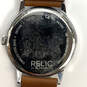 Designer Relic ZR77298 Silver-Tone Dial Adjustable Starp Analog Wristwatch image number 3