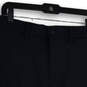 Mens Navy Blue Flat Front Slash Pocket Chino Shorts Size 36 image number 3