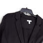 NWT Womens Black Long Sleeve Notch Lapel One Button Blazer Size XXL image number 3