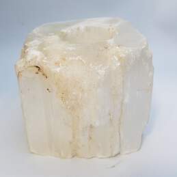 3 1/4inch Selenite Candle 3LBS Holder 3.3LBS