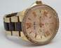 Fossil AM4499 Cecile Gold Tone & Tortoiseshell Women's Chronograph Watch 102.2g image number 2