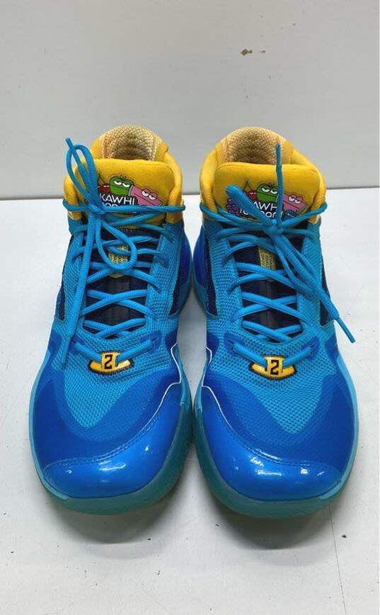 New Balance KAWHI Jolly Rancher Blue Raspberry Athletic Shoes Men's Size 14 image number 2