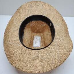 Artel Duncan & Sons Size 7 3/8 - 59 Natural Straw Hat alternative image
