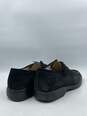 Authentic Vtg Ferragamo Black Leather Shoes M 10.5D image number 4