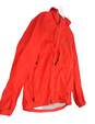 Timberland Mens Orange Long Sleeve Flap Pocket Full Zip Hooded Jacket Size S image number 3