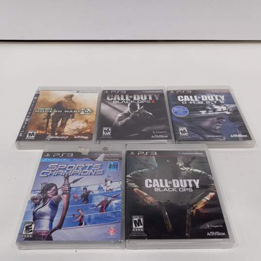 Lot of 5 PlayStation 3 Games image number 1
