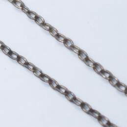 Sterling Silver FW Pearl Onyx Multi-Gemstone Bracelet + Pendant Necklace Bundle 4pcs 20.9g alternative image