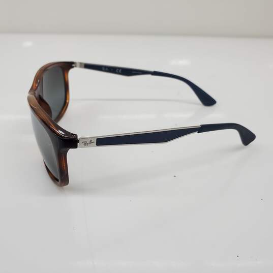 Ray-Ban Brown Tortoiseshell/Blue Lightweight Frame Sunglasses RB4267 image number 2