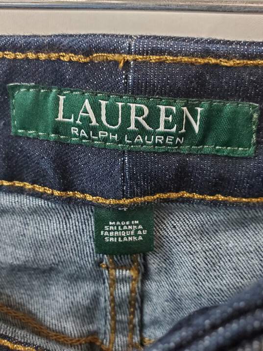 Ralph Lauren Premier Straight Blue Jeans Size 4 image number 3