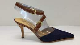 Anne Klein Blue Heels Size 6