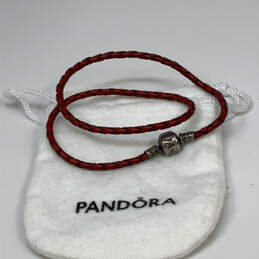 Designer Pandora 925 ALE Sterling Silver Charm Bracelet With Dust Bag