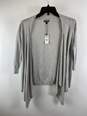 Express Women Gray Cardigan Sweater S/P NWT image number 1