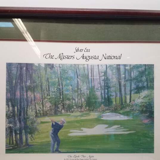 Framed Lithograph - Silver Era The Masters Augusta National by Ben Spitzmiller image number 2