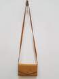Timberland RFID Tan Nubuck Leather Trifold Small Slim Crossbody Wallet image number 1