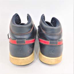 Jordan 1 Retro Mid Black Team Red Men's Shoe Size 11.5 alternative image