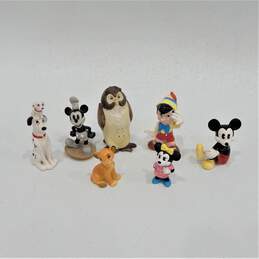 Vintage Disney Ceramic Figure Lot of 7