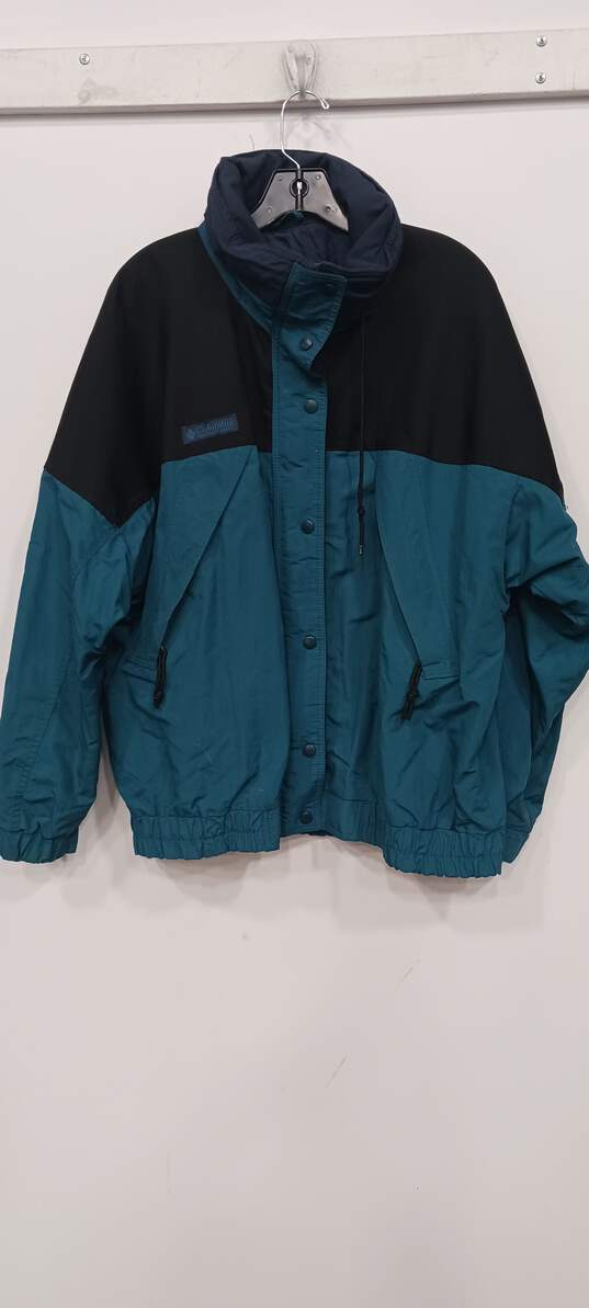 Columbia Women's Black/Green Jacket Size L image number 1