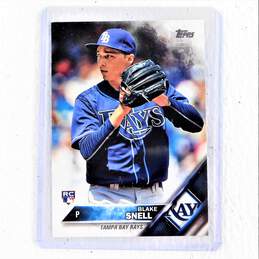 2016 Blake Snell Topps Update Series Rookie Tampa Bay Rays