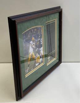 Framed & Matted NFL Collectible Commemorating Brett Favre Breaking TD Record alternative image