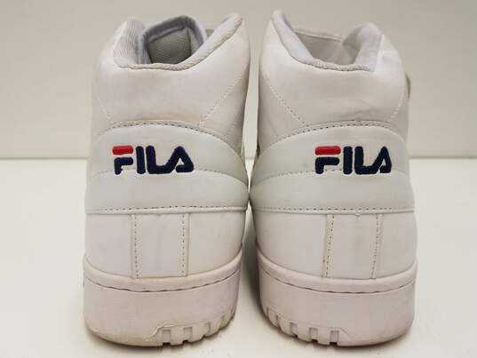 Fila F-17 Classic Men's Casual Shoes White Size 12 image number 7