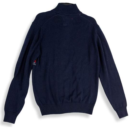NWT Original Weatherproof Garment Co. Mens Navy Red Pullover Sweater Size Small image number 2