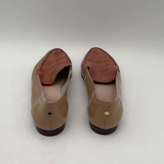 Womens Carima Brown Pink Suede Leather Slip-On Loafers Flats Size 7.5 image number 3