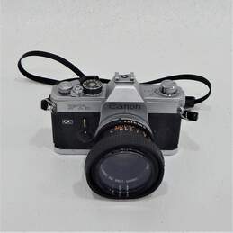 Canon FTb SLR 35mm Film Camera W/ 50mm & 135mm Lenses alternative image