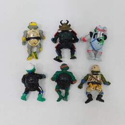 Vintage Teenage Mutant Ninja Turtle TMNT Action Figure Lot of 6 alternative image