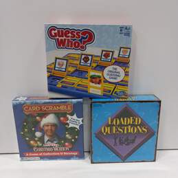 Bundle of 3 Assorted Sealed Board Games