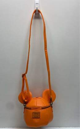 Loungefly Disney Mickey Mouse Mick-O-Lantern Halloween Crossbody Purse bag alternative image