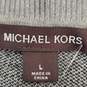 Michael Kors Men Grey Sweater L NWT image number 3
