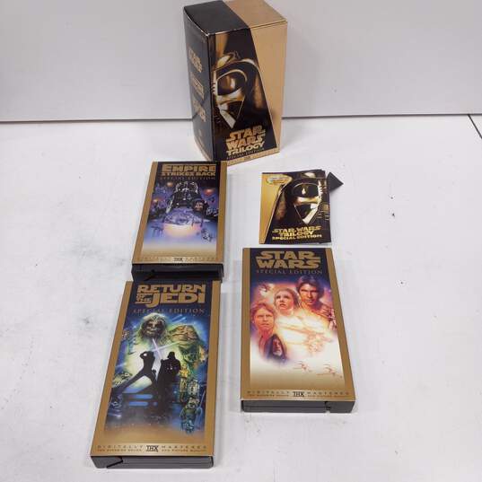 Star Wars Special Edition VHS Trilogy & Widescreen DVD Trilogy Box Sets image number 4