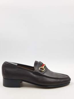 Authentic Gucci 1953 Brown Bit Loafers M 10.5M
