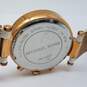 Michael Kors Rose Gold Crystal 39mm Leather Watch 65g image number 2