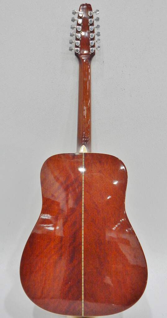 Cort Brand AJ881-12 Model 12-String Wooden Acoustic Guitar w/ Hard Case image number 5