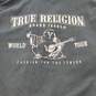 True Religion Men Black Graphic Zip Up 2X image number 5