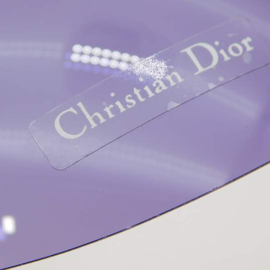 Christian Dior Purple CD Logo Shield Sunglasses image number 14
