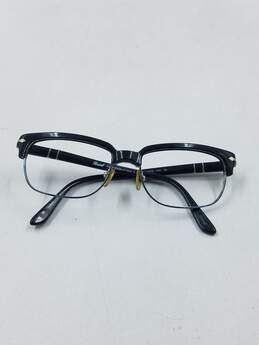 Persol Black Browline Eyeglasses
