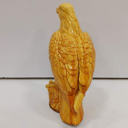 Brown Eagle Table Statue image number 3