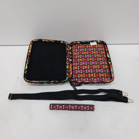 Vera Bradley Mini Laptop Case & Cosmetic Bag 2pc Bundle image number 4