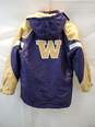 NCAA by Outerstuff Washington Huskies Hooded Puffer Coat Jacket Size 18 image number 3