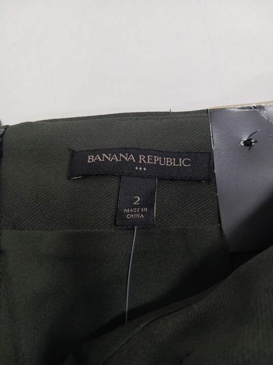 Women’s Banana Republic Tie Waist Pencil Skirt Sz 2 NWT image number 3