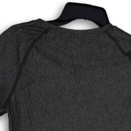 Womens Gray Regular Fit Crew Neck Short Sleeve Pullover T-Shirt Size Large alternative image