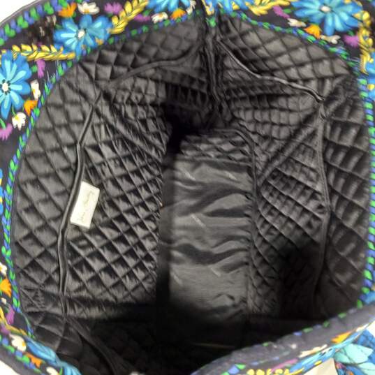 Vera Bradley Black Accessory Bag & Multicolor Tote Bag 2pc Bundle image number 5