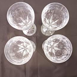 4 Cut Crystal Wine Goblets alternative image