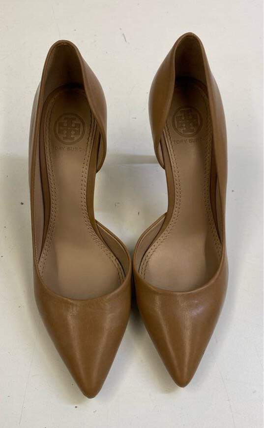 Tory Burch Beige D'Orsay Pumps Women's Size 6M image number 5