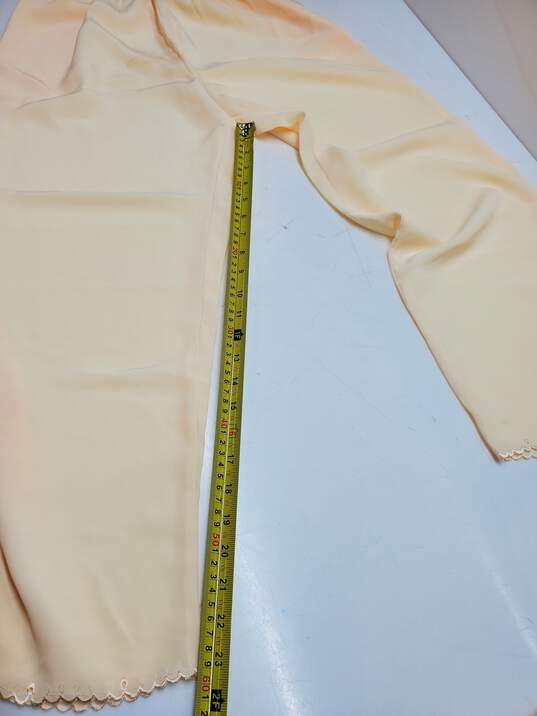 Lightweight Yellow 2 Piece Women's Top & Bottom Set No Size Tag image number 3